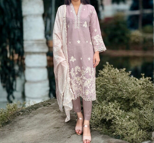 Pakistan embroidery 3-piece suit